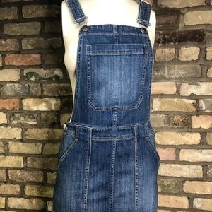 J&M Jean Denim Overalls Skirt Jumper NWT